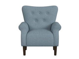 HomePop Rolled Arm Accent Chair