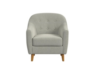HomePop Button Tufted Accent Chair