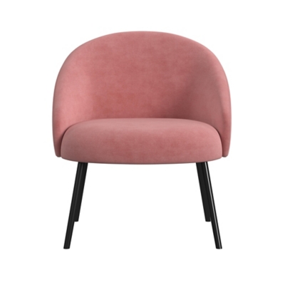 HomePop Modern Accent Chair, Pink, large