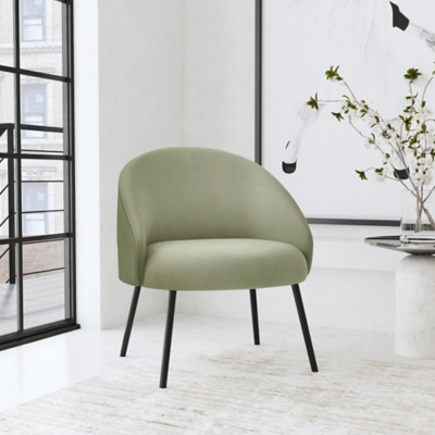 HomePop Modern Accent Chair, Green