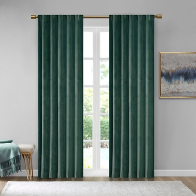 Colt Room Darkening Curtain (Set of 2), Green