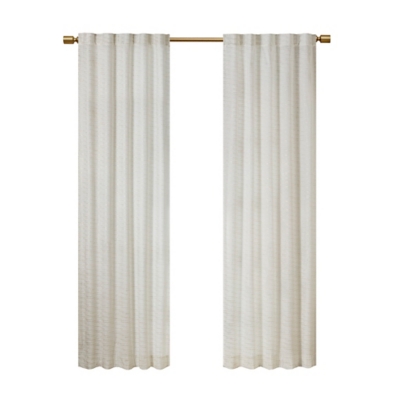 Colt Room Darkening Curtain (Set of 2), White/Gold, large