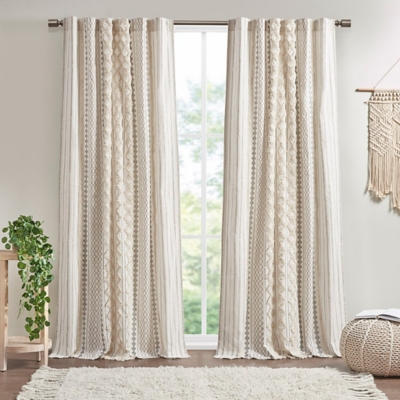 A600082358 Imani Curtain Panel, Ivory sku A600082358