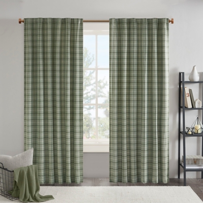 Anaheim Curtain Panel, Green, rollover