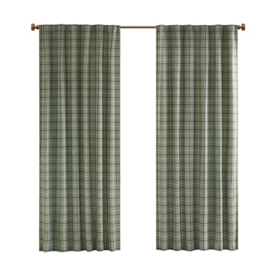 Anaheim Curtain Panel, Green, large