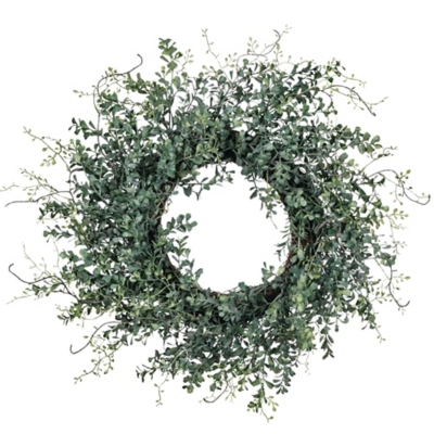Sullivans Artificial 24" Boxwood Wreath, , large