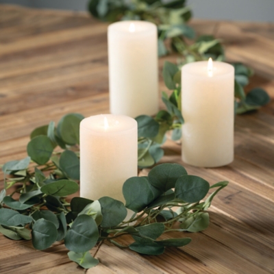 Sullivans Artificial 72 Leafy Eucalyptus Garland, Green