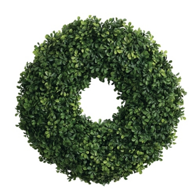 Sullivans Artificial 23" Boxwood Wreath, , large