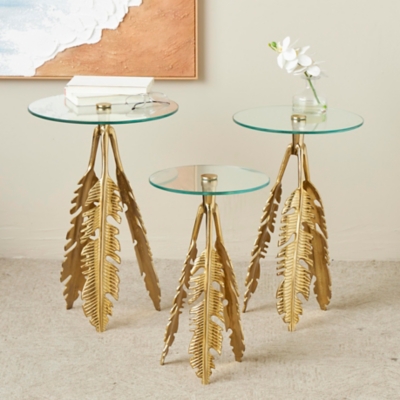 Bayberry Lane Leaf Accent Table, , rollover