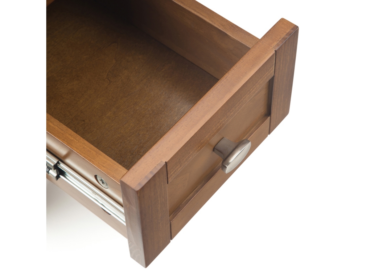 Simpli Home Warm Shaker Narrow Accent Side Table, Light Golden Brown, large