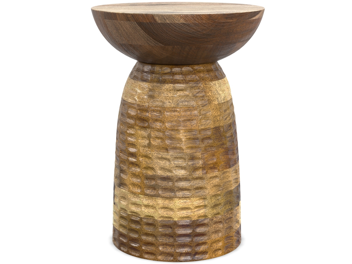 Simpli Home Boyd Wooden Accent Table, Natural, large