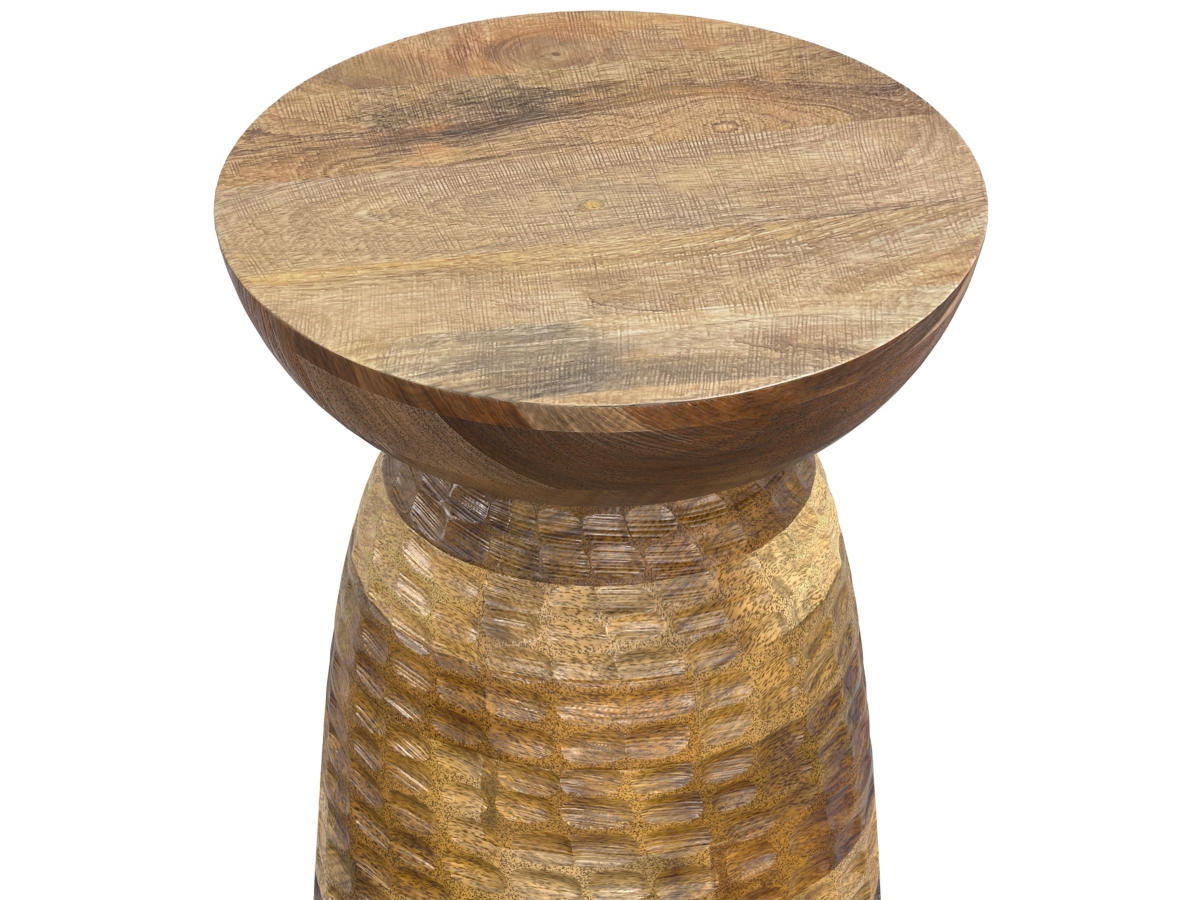 Simpli Home Boyd Wooden Accent Table, Natural, large