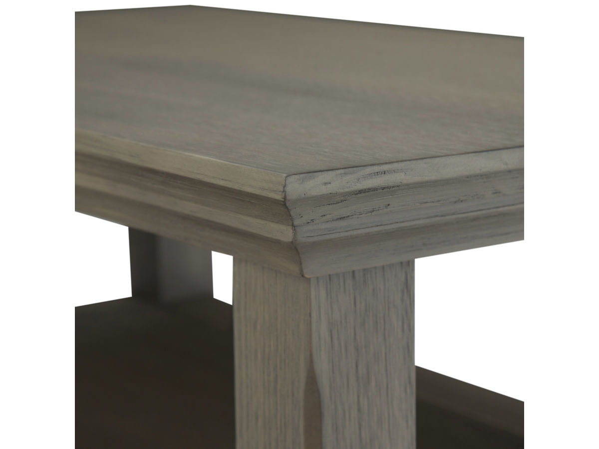 Simpli Home Acadian Narrow Accent Side Table, Farmhouse Gray, large