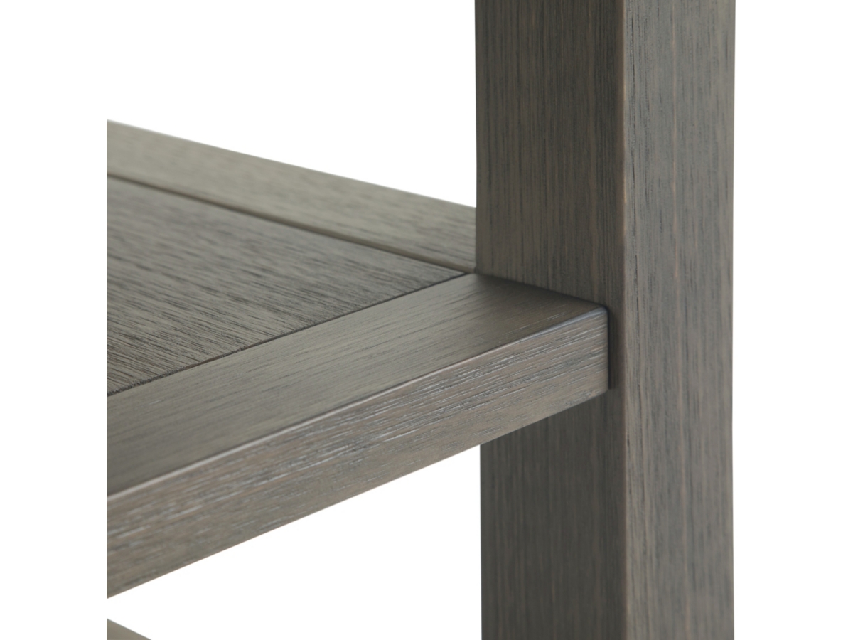 Simpli Home Acadian Narrow Accent Side Table, Farmhouse Gray, large