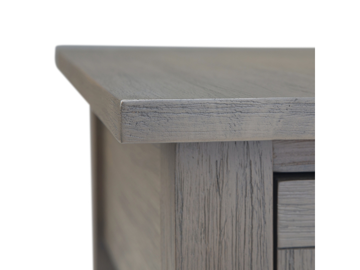 Simpli Home Monroe Narrow Accent Side Table, Farmhouse Gray, large