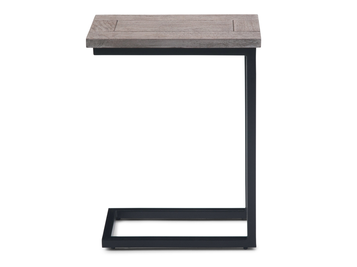 Simpli Home Skyler C Side Table, Birch, large