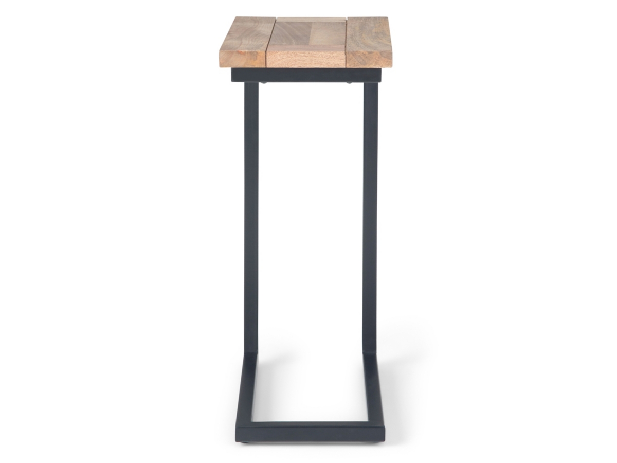 Simpli Home Skyler C Side Table, Natural, large