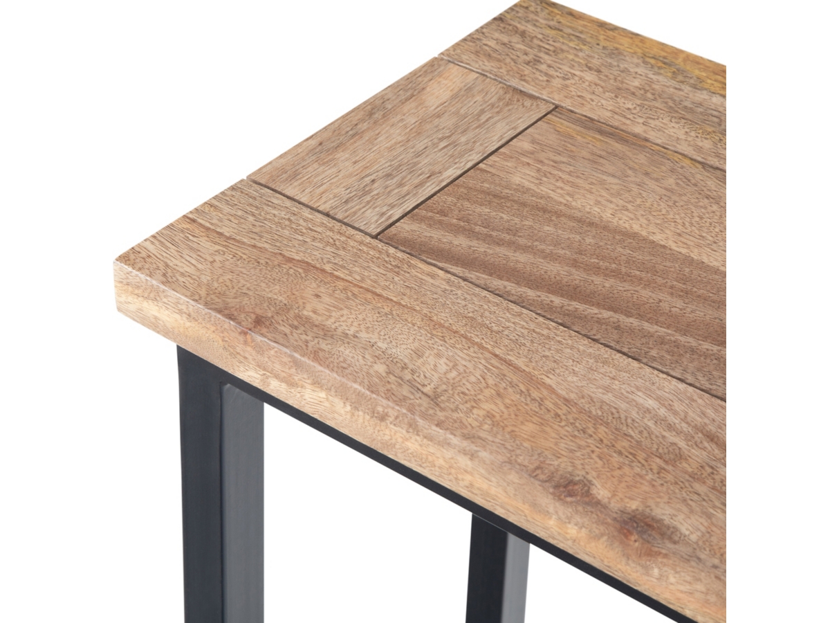 Simpli Home Skyler C Side Table, Natural, large