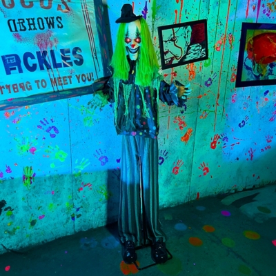 Haunted Hill Farms Clown 67, Multi