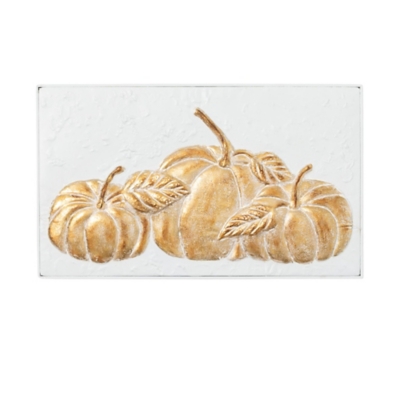 Sullivans Gilded Pumpkin Wall Art, , large