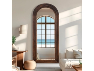 Dulcea 71" Classic Arched Framed Mirror