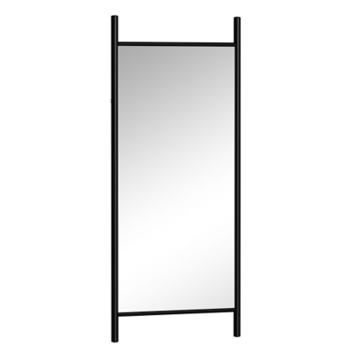 Dulcea 71" Ladder Mirror, Black, large