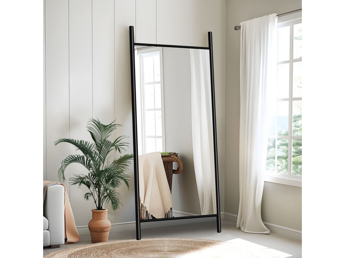 鏡 LADDER MIRROR Natural / IDEE ☆LADDER MIRROR Natural｜スタンドミラー｜IDEE SHOP Online