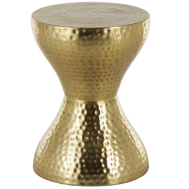 Bayberry Lane Hammered Accent Table