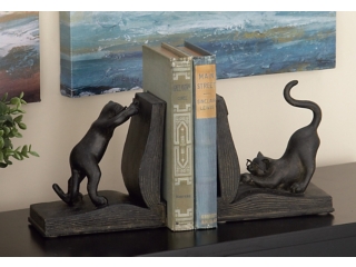 Bayberry Lane Cat Bookends Set of 2