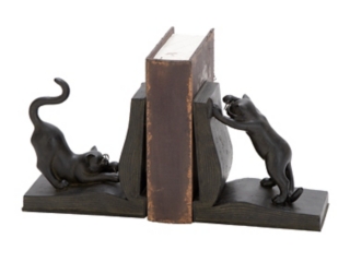 Bayberry Lane Cat Bookends Set of 2
