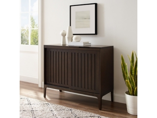 Crosley Furniture Asher Record Storage Media Console