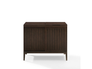 Crosley Furniture Asher Record Storage Media Console