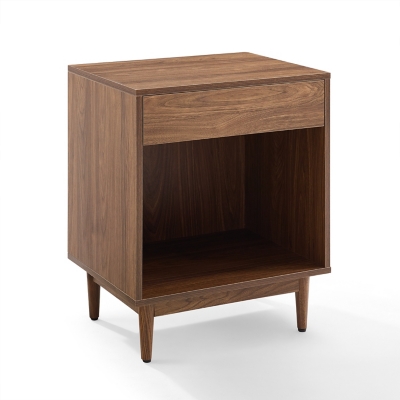 Crosley Furniture Liam Record Storage Side Table, , large