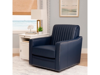 Linon Linea Swivel Accent Chair