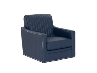 Linon Linea Swivel Accent Chair