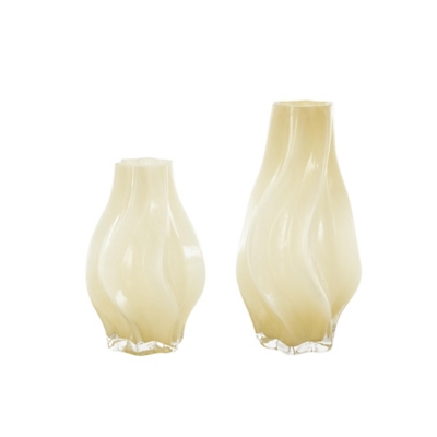 Bayberry Lane Wavy Ombre Vase (Set of 2)