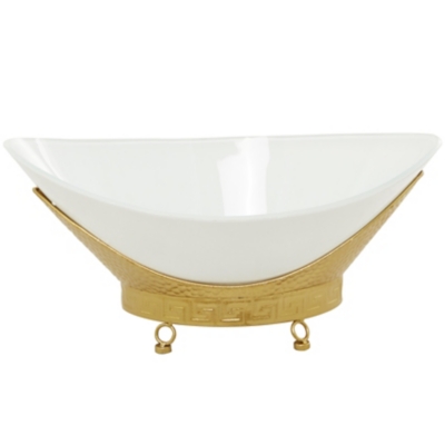 CosmoLiving by Cosmopolitan Hammered Kitchen Serving Bowl, , large