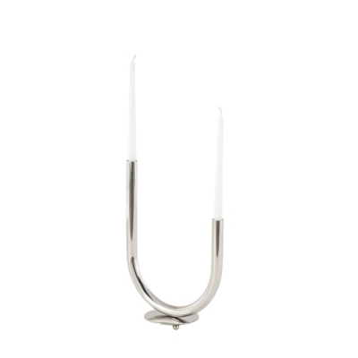 Bayberry Lane Abstract U-Shaped Candelabra, , large