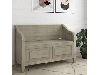 Simpli Home Connaught Entryway Storage Bench