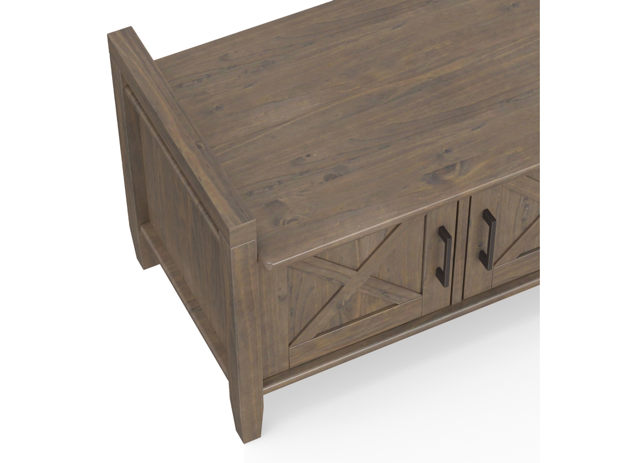 Simpli Home Ela Entryway Storage Bench, , large