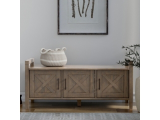 Simpli Home Ela Entryway Storage Bench