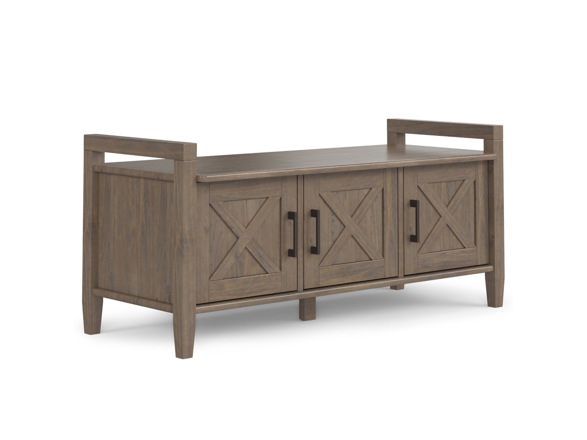 Simpli Home Ela Entryway Storage Bench, , large