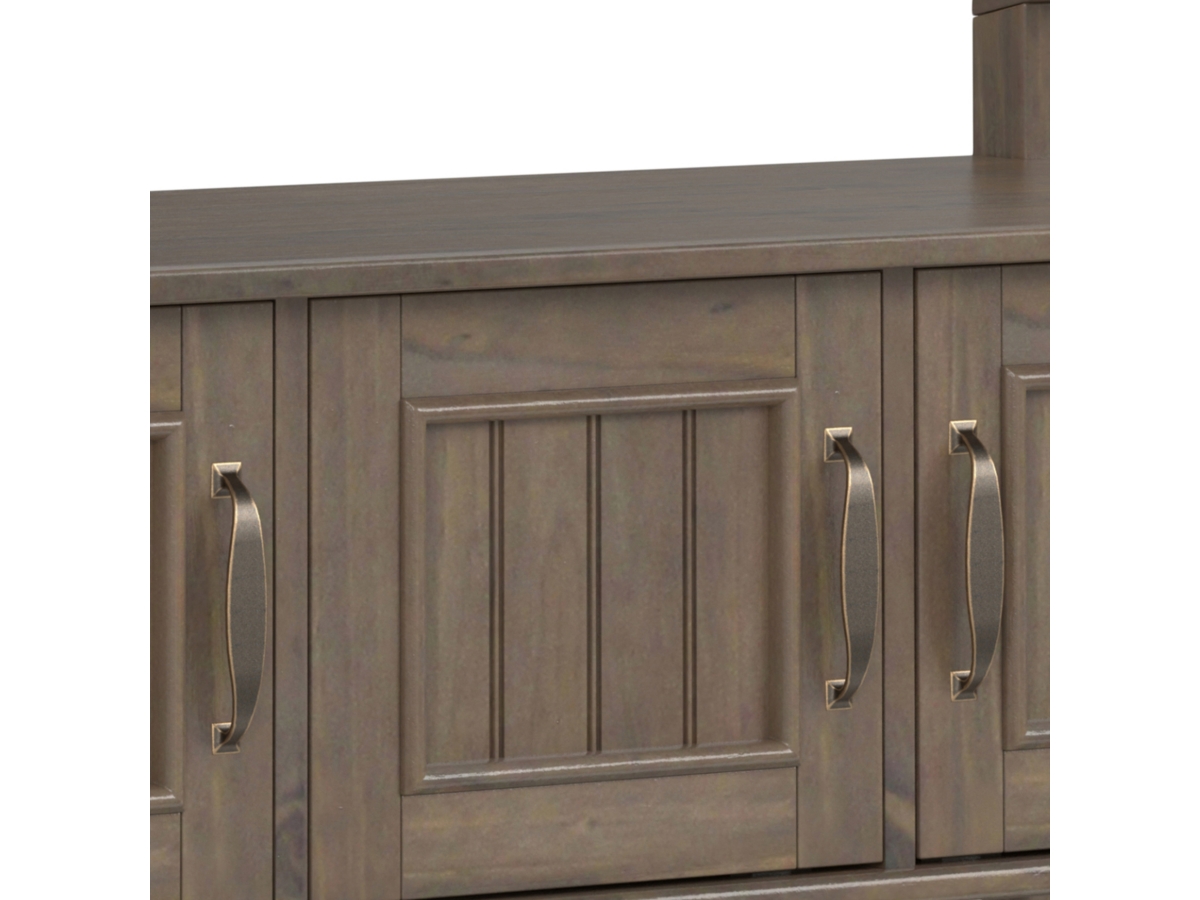 Simpli Home Lev Entryway Storage Bench, , large