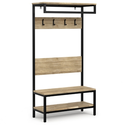Simpli Home Westmont Entryway Hall Tree Bench, , large