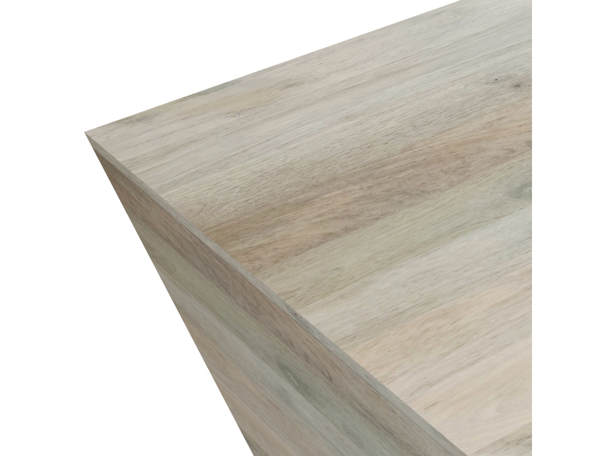 Simpli Home Abba Coffee Table, White Wash, large