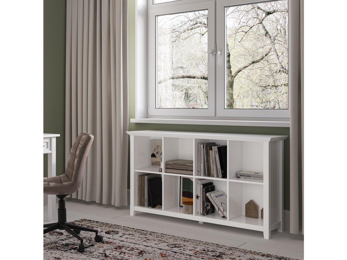 Simpli Home Acadian Storage Sofa Table, , large