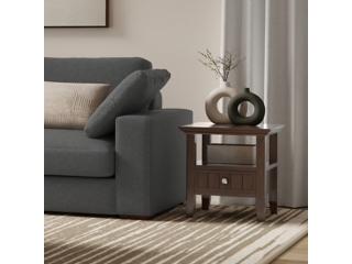 Simpli Home Acadian End Table with Drawer