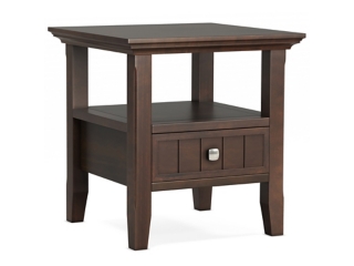 Simpli Home Acadian End Table with Drawer