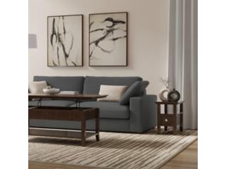 Simpli Home Acadian Narrow Side Table with Drawer