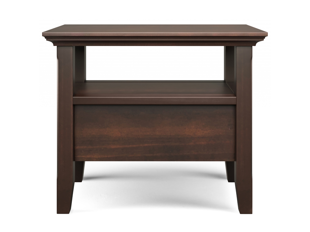 Simpli Home Acadian Narrow Side Table with Drawer, , large